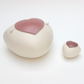 R&Oslash;SKVA Child Urn Set No. 10300 and 10301