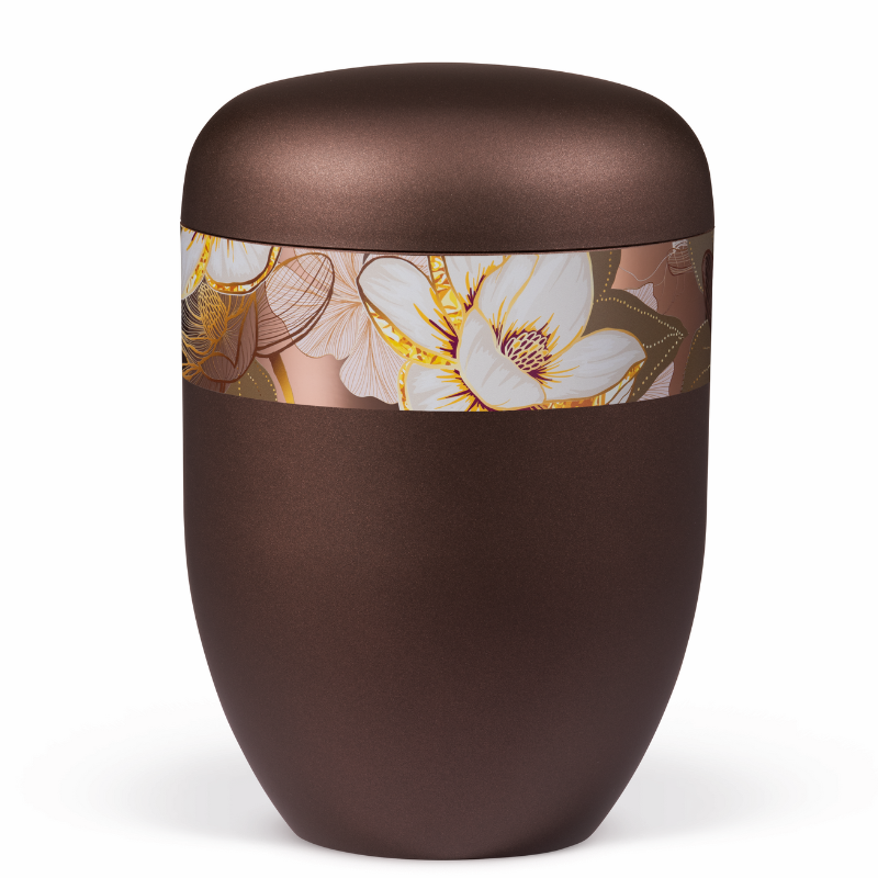 BESTLA BROWN with decorative floral band No. 25766