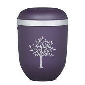 GEFN MAT LILLA MED SØLVKANT OG TRÆMOTIV NR. 21330-B-SI