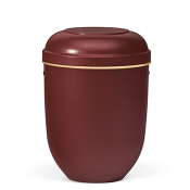 GEFN RØD MED GULD LINJE NR. 21825BG