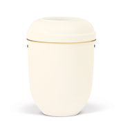 GEFN CREMEHVID MED GULD LINJE NR. 21881GB