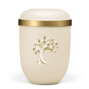 GEFN Cream White with Gold Trim and Tree No. 21334 ARB