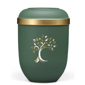 GEFN Matte Olive Green with Gold Trim and Wood No. 21331 ARB