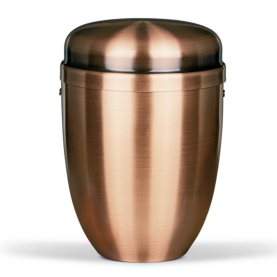 Columbarium steel in golden brown