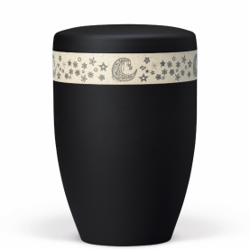 Atlant bio urn, anthracite with night sky 27066