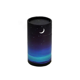 Scattering tube children's urn with starry night No. 102091