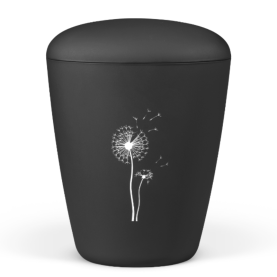 HEIM BLACK W. ENGRAVED DANDELION NO. 26215
