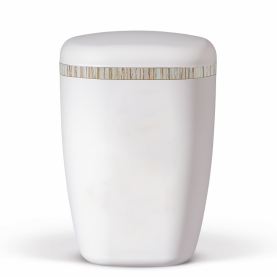Thor Urn White with decorative rim nr 28112