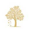 Livstræ Symbol - Guld
