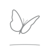 Sommerfugl Symbol - Sølv