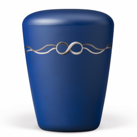 HEIM GLOSS Bl&aring; NR. 26404 M. UENDELIG-MOTIV