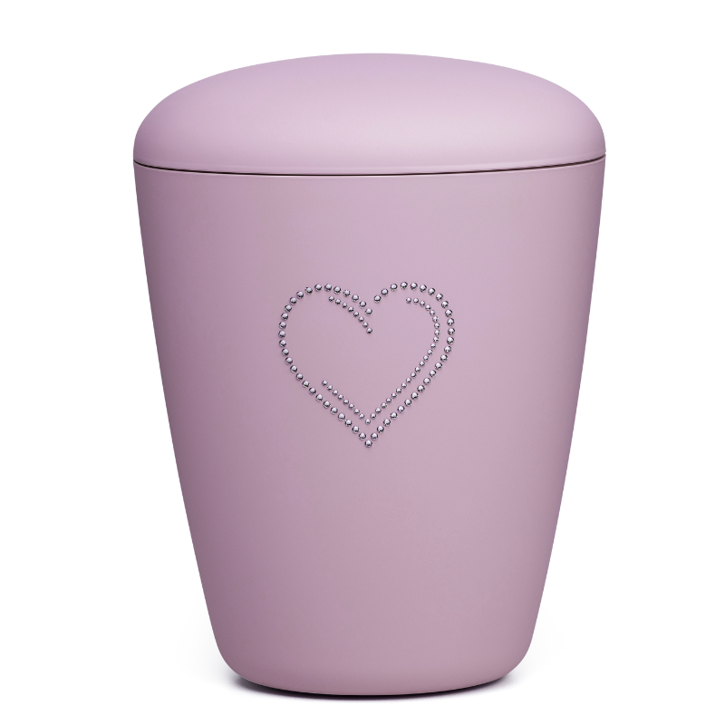 Heim rosa nr. 26341hz-rosa m. swarovski hj&auml;rtmotiv