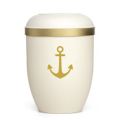 Freja vit m. ankermotiv nr. 707530-ANK