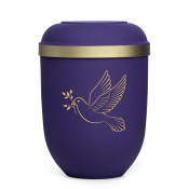 Freja cerise m. duvemotiv nr. 707826