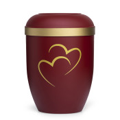 Freja röd m. hjärtmotiv nr. 707857