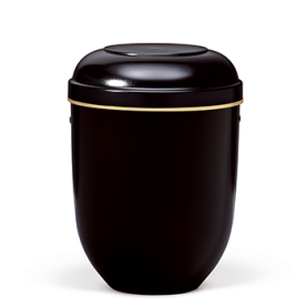GEFN SORT MED GULD LINJE NR. 21880GB