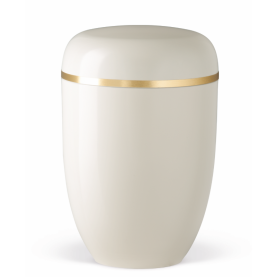 Kolumbarium cremevit med guldband